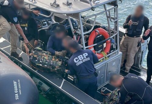 US seizes cocaine found inside ‘parasitic device’ on container ship hull