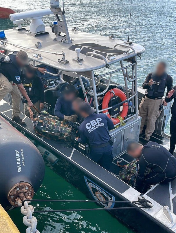 US seizes cocaine found inside ‘parasitic device’ on container ship hull