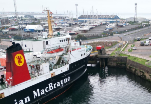 CMAL purchases Ardrossan Harbour on behalf of Scottish Gov