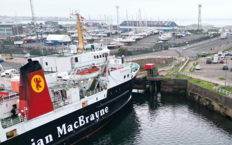 CMAL purchases Ardrossan Harbour on behalf of Scottish Gov