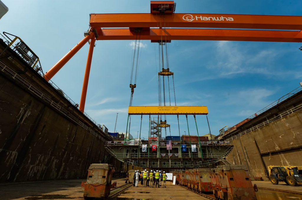 Hanwha wins first U.S. navy subcontract