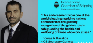 Cyprus officially recommends ICS medical guide for seafarers and fishers