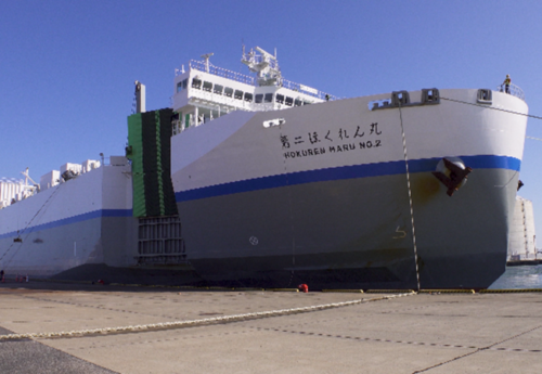 Autonomous “K” Line roro vessel wins green light from Japan