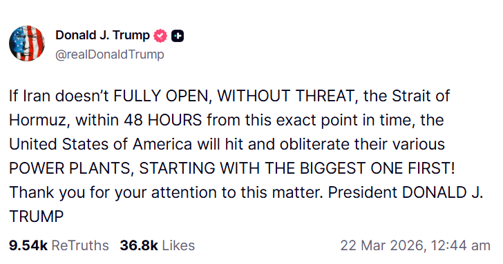 Trump signals endgame in Iran, shifts Hormuz security burden onto other nations