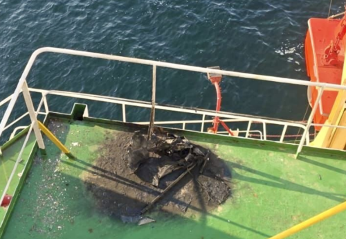 Russian drones hit port in Ukraine, damage civilian ship, officials say