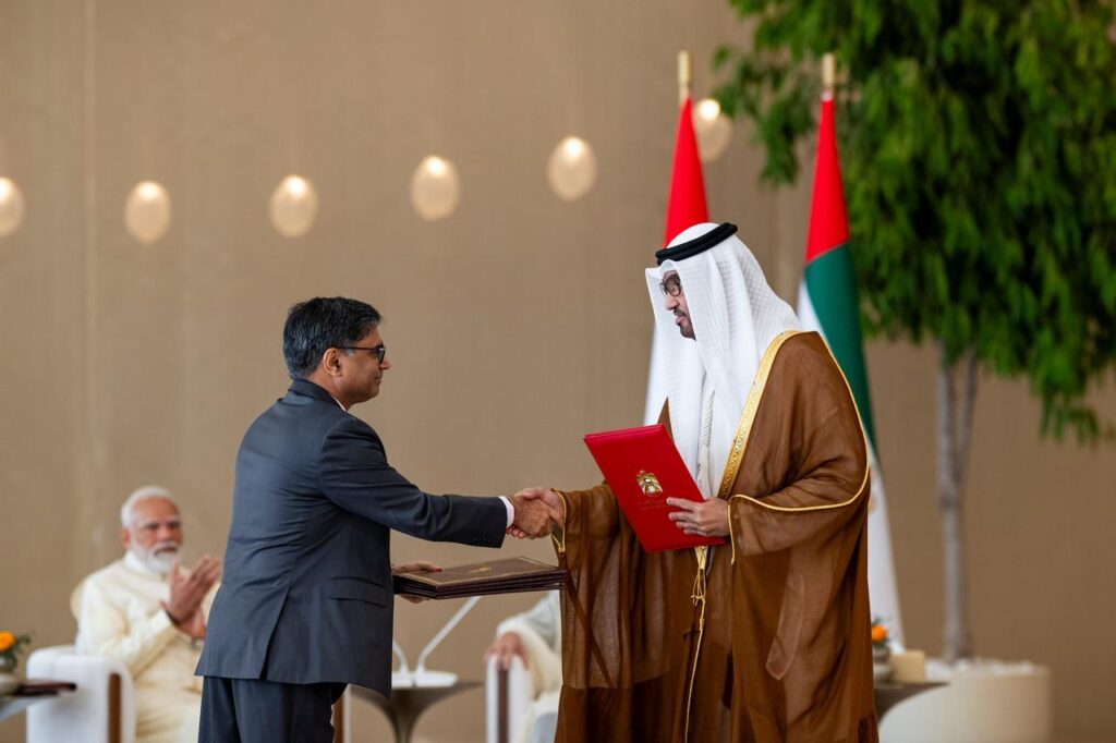 UAE President, Indian PM witness exchange of major crude oil, LNG, LPG deals