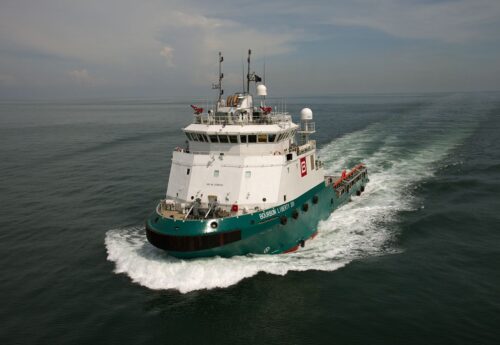 Bourbon AHTS vessel