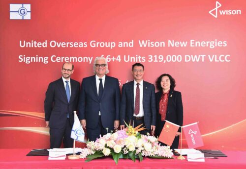 Peter Georgiopoulos places milestone order for up to 10 VLCC’s at Wison