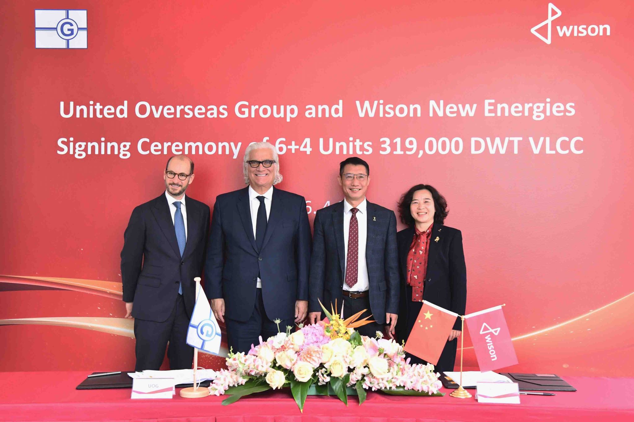 Peter Georgiopoulos places milestone order for up to 10 VLCC’s at Wison