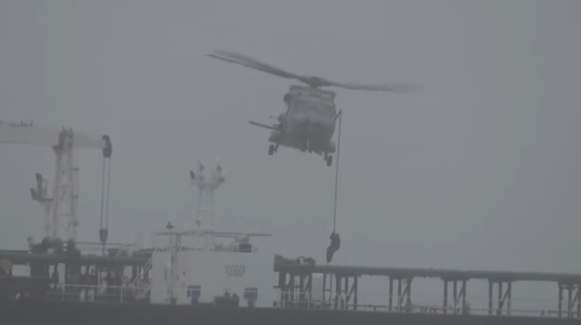 French navy intercepts Russia-linked sanctioned tanker in Atlantic: Macron