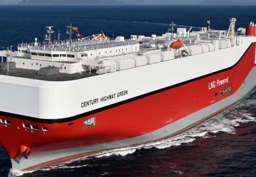 K Line taps Chinese yard for new LNG-fuelled car carrier quartet
