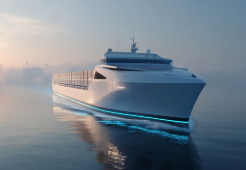 Autonomous cargo vessel