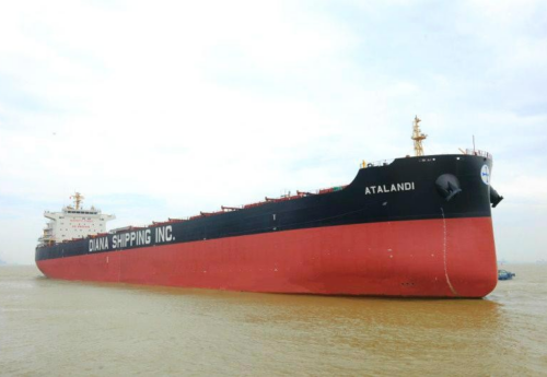 Diana Shipping scores higher charter rate for panamax bulker