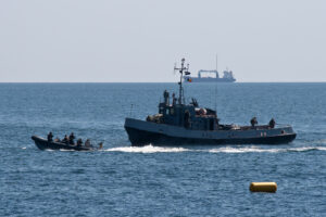 Romanian president reports three crew injured after attack on Ukraine-bound tanker