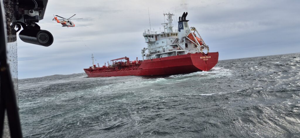 Norwegian chemical tanker caught fire - All crew safe