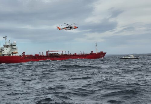 Norwegian chemical tanker caught fire - All crew safe