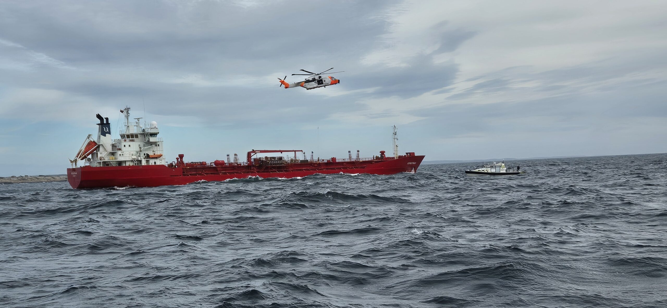 Norwegian chemical tanker caught fire - All crew safe