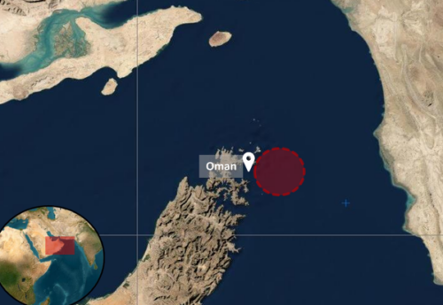 Container ship hit, catches fire off Oman, 1 seafarer missing