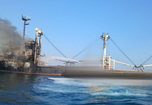 Multiple crewmembers killed as grain ship hit in Black Sea