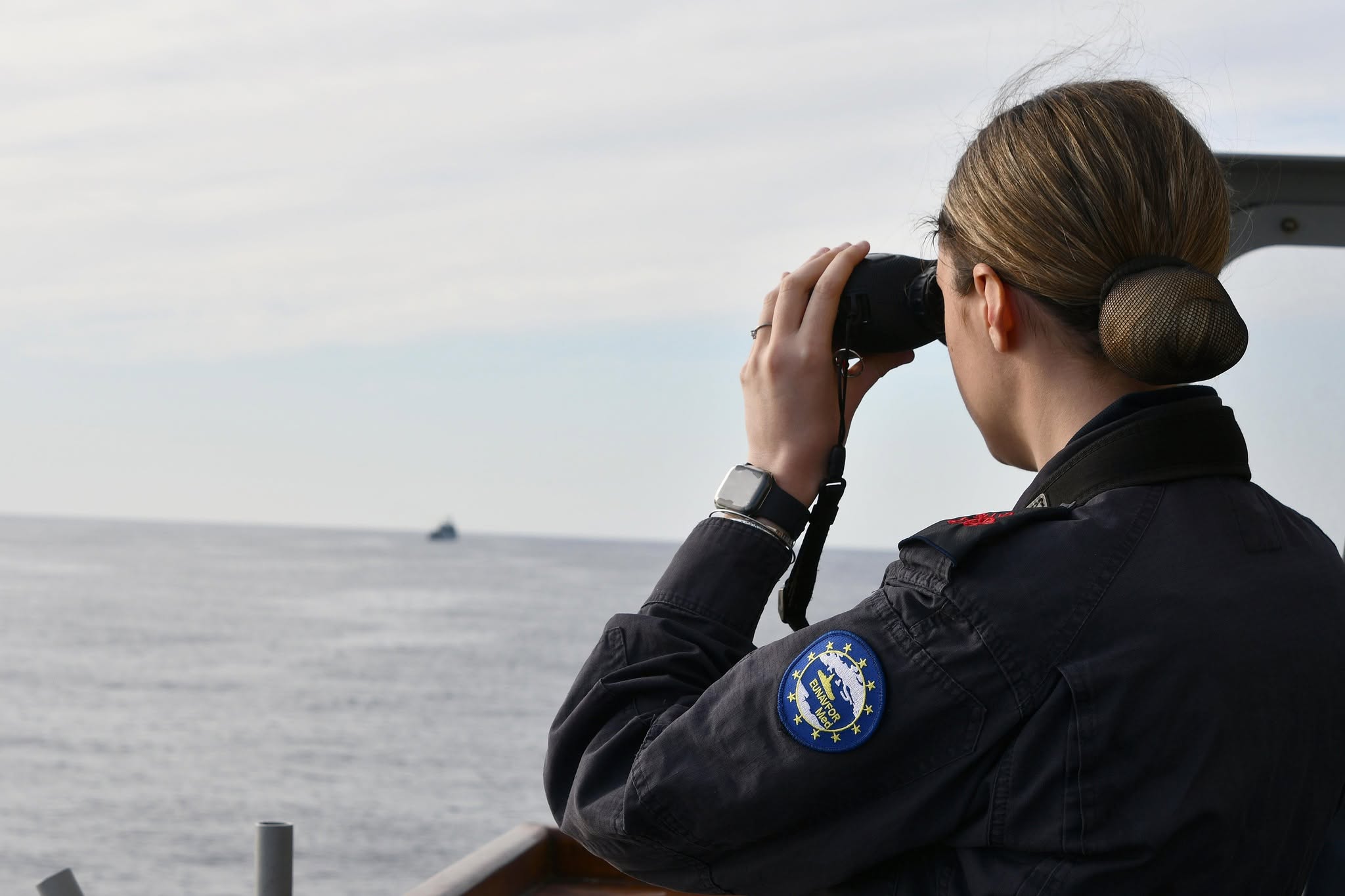 Italian-led EU naval force boards sanctioned tanker off Sicily