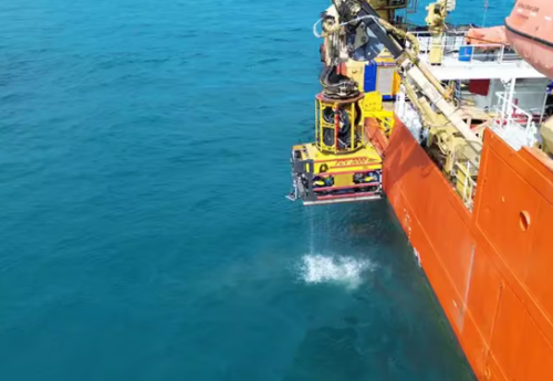 ROV owned by Fugro.