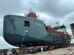Newbuild dredger Kapuka