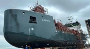 Newbuild dredger Kapuka