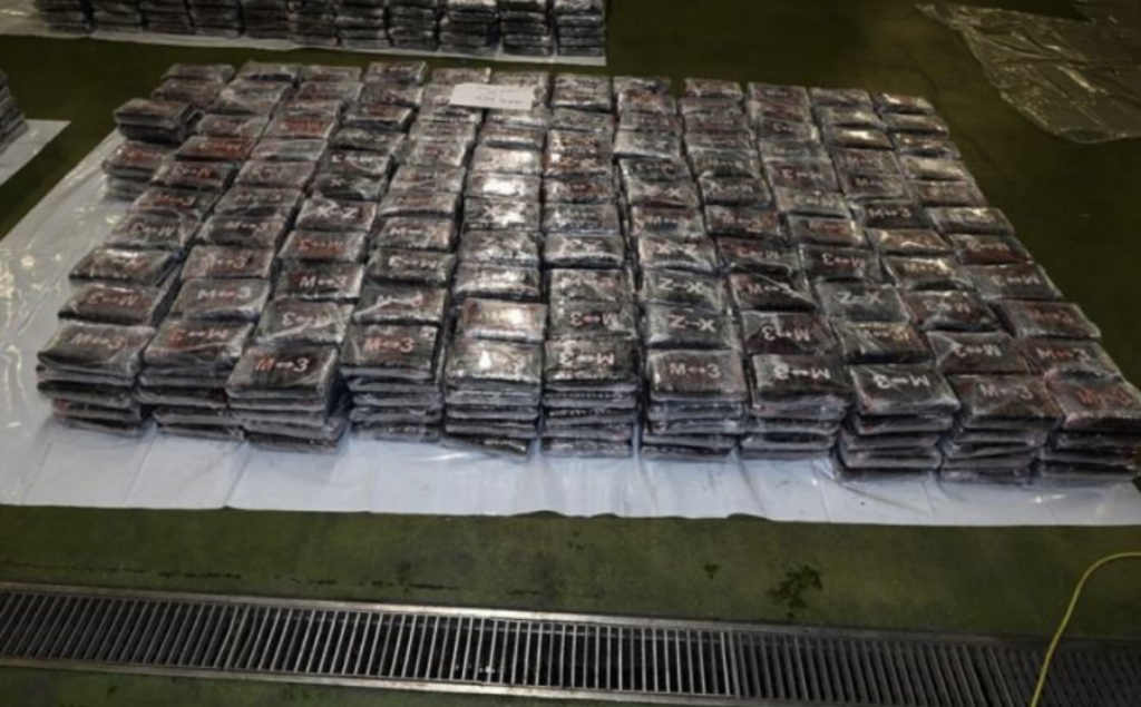 Tonnes of cocaine worth £232m found in banana shipment at UK port