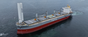 OceanWings rigid wingsail installation completed aboard bulker