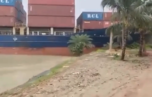 Thai liner RCL’s boxship refloated after incident on Hooghly River