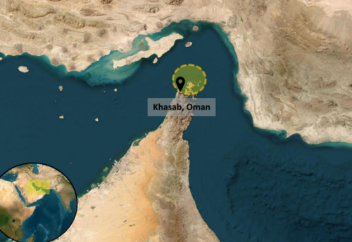 Tanker struck by unknown projectile near Oman’s Khasab