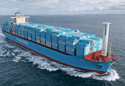 Maersk selects Anemoi for rotor sail installation on containership
