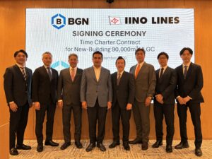 IINO Kaiun Kaisha and BGN inks VLGC time charter deal