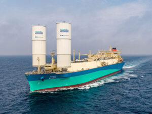 MOL set to deliver wind-assisted LNG carrier to Chevron