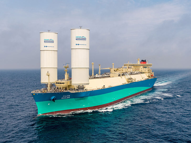 MOL set to deliver wind-assisted LNG carrier to Chevron