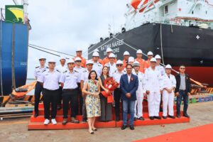 Naming ceremony of Mv Ratima Naree.