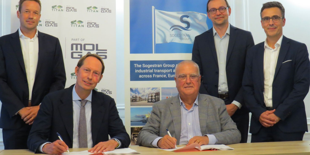 Titan and Sogestran partner on West Med LNG bunker newbuild