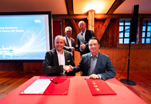 Shipbuilding contract signed with Wuhu Shipyard.