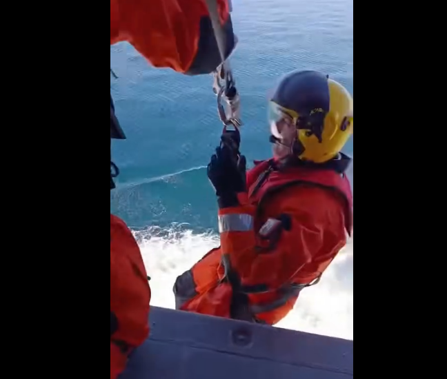 Drone hits cargo ship off Romania sparking huge blaze, two crew killed